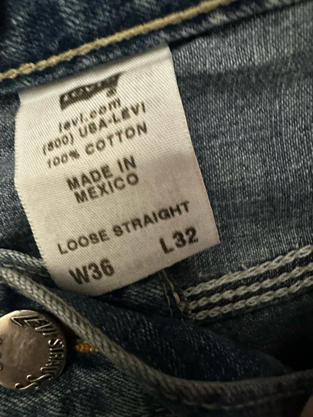 Levi’s Carpenter Jeans 36/32